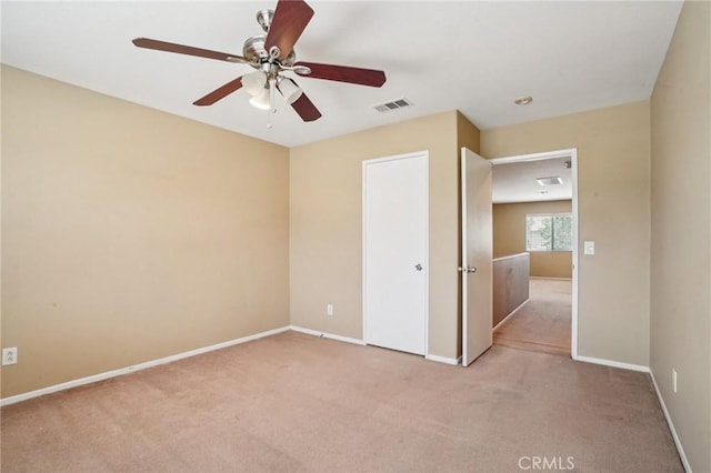 12910 Jersey St, Eastvale, CA 92880 - unfurnished bedroom with light colored carpet and a ceiling fan