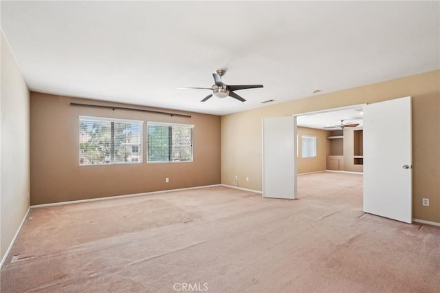 12910 Jersey St, Eastvale, CA 92880 - unfurnished room featuring ceiling fan and light carpet