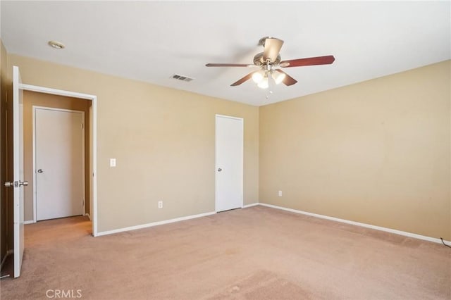 12910 Jersey St, Eastvale, CA 92880 - unfurnished bedroom featuring light carpet and a ceiling fan