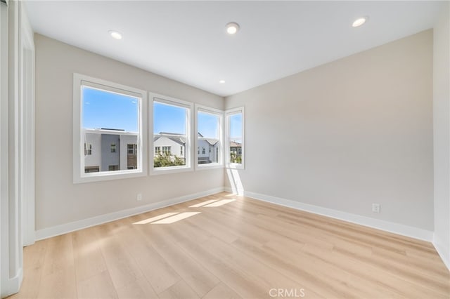 211 Wild Flower, Lake Forest, CA 92630 - empty room with light wood-style floors and recessed lighting