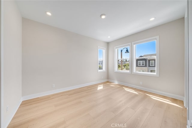 211 Wild Flower, Lake Forest, CA 92630 - unfurnished room featuring light wood finished floors and recessed lighting