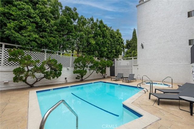 837 N W Knoll Dr Unit 307, West Hollywood, CA 90069 - community pool featuring a patio area