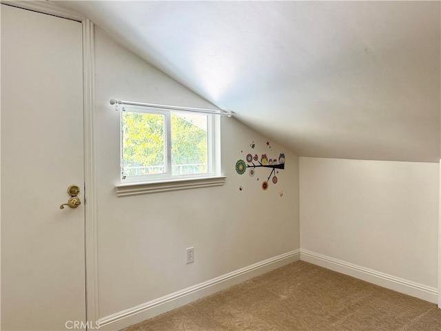 2817 San Verbena Way, Chico, CA 95973 - additional living space featuring vaulted ceiling and carpet floors