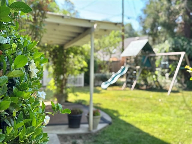 2817 San Verbena Way, Chico, CA 95973 - view of green lawn featuring a playground