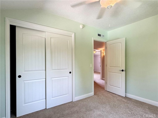 2817 San Verbena Way, Chico, CA 95973 - unfurnished bedroom with carpet floors, a closet, and ceiling fan