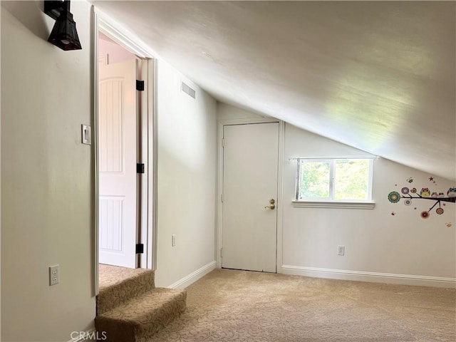 2817 San Verbena Way, Chico, CA 95973 - additional living space featuring vaulted ceiling and light colored carpet