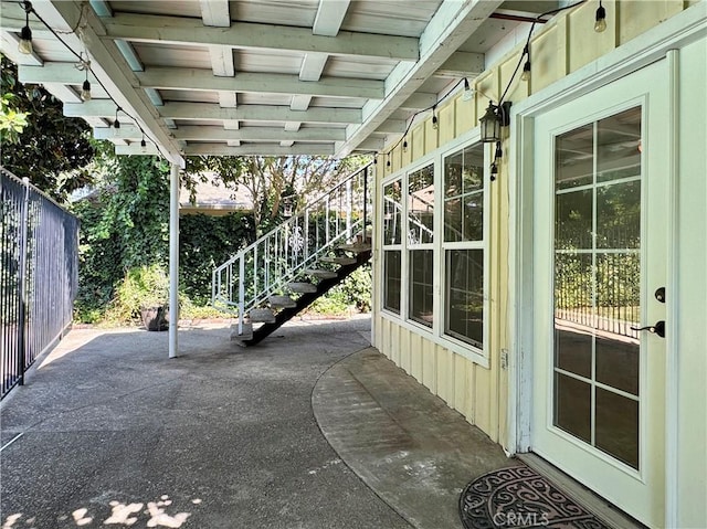 2817 San Verbena Way, Chico, CA 95973 - view of patio with stairs