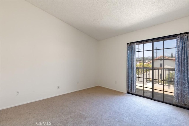 854 N Harbor Blvd, La Habra, CA 90631 - spare room featuring carpet and a textured ceiling