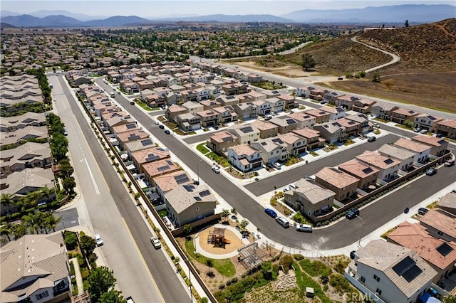 36390 W Flare, Winchester, CA 92569 - aerial view of residential area with mountains