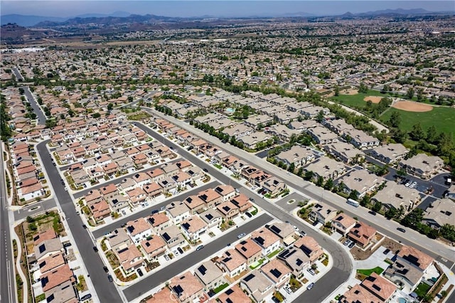 36390 W Flare, Winchester, CA 92569 - aerial overview of property's location with mountains and nearby suburban area