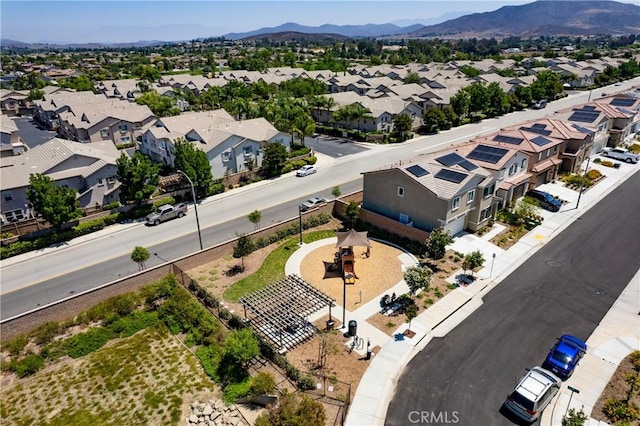 36390 W Flare, Winchester, CA 92569 - aerial view of residential area with a mountainous background