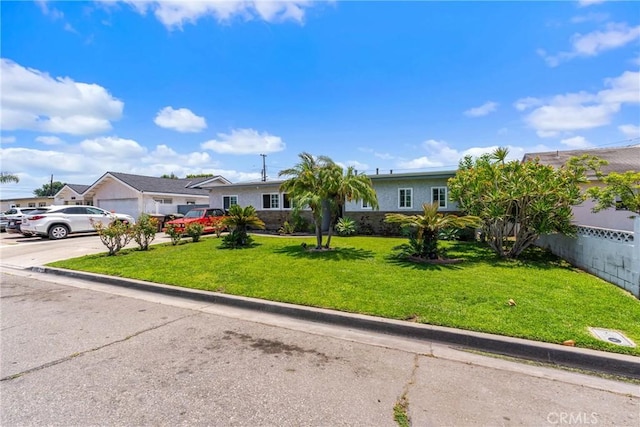 10422 Patricia Dr, Garden Grove, CA 92840 - single story home featuring concrete driveway, an attached garage, and a residential view