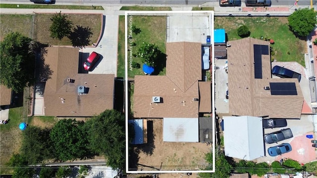 26920 14th St, Highland, CA 92346 - aerial view of property and surrounding area featuring property boundaries highlighted