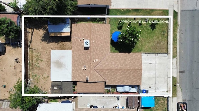 26920 14th St, Highland, CA 92346 - aerial view of property and surrounding area