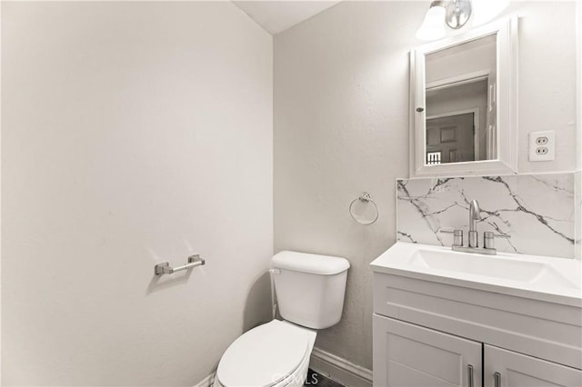 26920 14th St, Highland, CA 92346 - half bath featuring backsplash and vanity