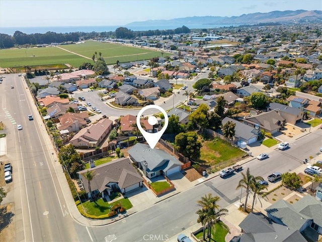 1288 Capitola St, Grover Beach, CA 93433 - aerial view of residential area with a mountainous background