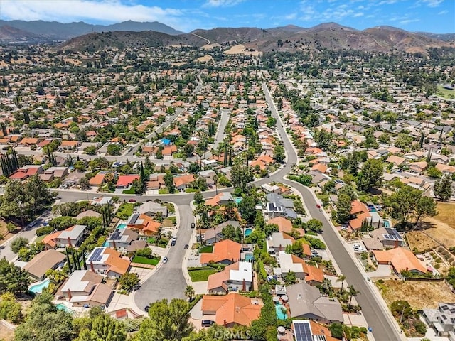 28639 Quaint St, Agoura Hills, CA 91301 - aerial perspective of suburban area with a mountainous background