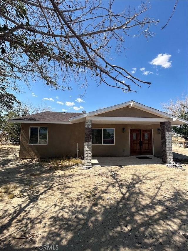 35862 Rabbit Spring Rd, Lucerne Valley, CA 92356 - single story home with stucco siding