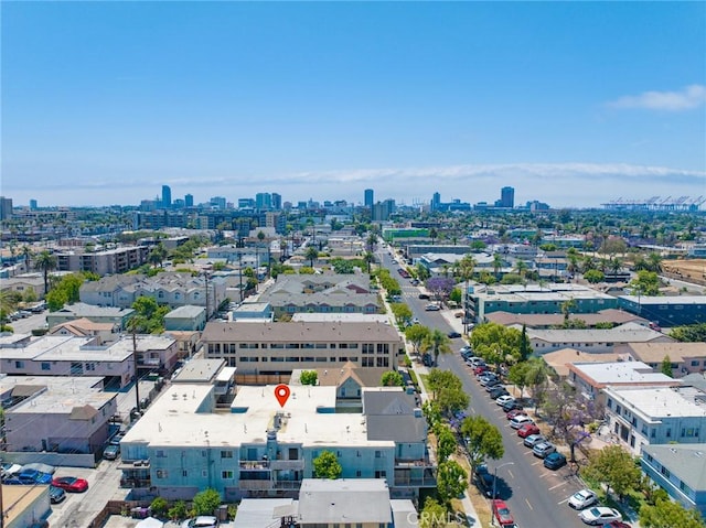 1566 Pine Ave Unit 207A, Long Beach, CA 90813 - bird's eye view of skyline