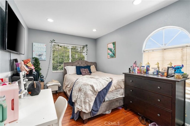14343 Marilla Ave, Norwalk, CA 90650 - bedroom featuring wood finished floors and recessed lighting