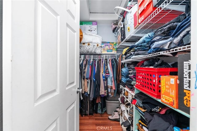 14343 Marilla Ave, Norwalk, CA 90650 - spacious closet featuring wood finished floors