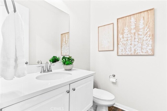27 Cache St, Rancho Mission Viejo, CA 92694 - half bath featuring vanity and toilet
