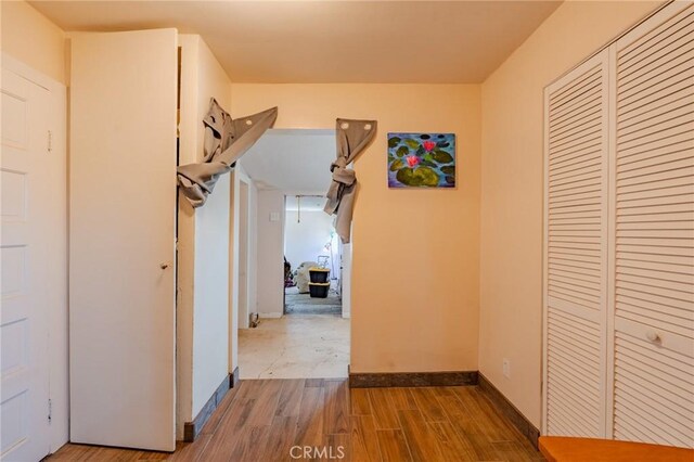 9668 W Rosamond Blvd, Rosamond, CA 93560 - hall with wood finished floors