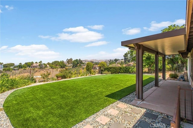 1835 Hilltop Dr, Colton, CA 92324 - view of yard with a patio area