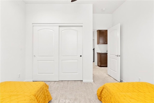 152 Jaripol Cir, Rancho Mission Viejo, CA 92694 - bedroom with a closet and light colored carpet