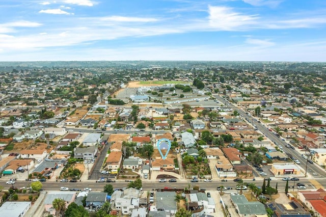 2842 E 18th St, National City, CA 91950 - aerial view of property's location with nearby suburban area