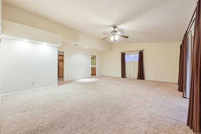 2814 Helix St, Spring Valley, CA 91977 - unfurnished room with a ceiling fan and light colored carpet