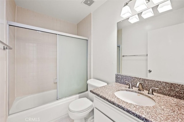 20821 E Calora St Unit E1, Covina, CA 91724 - full bathroom featuring vanity and bath / shower combo with glass door