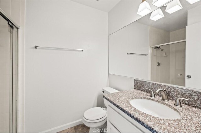 20821 E Calora St Unit E1, Covina, CA 91724 - bathroom featuring a shower with shower door and vanity