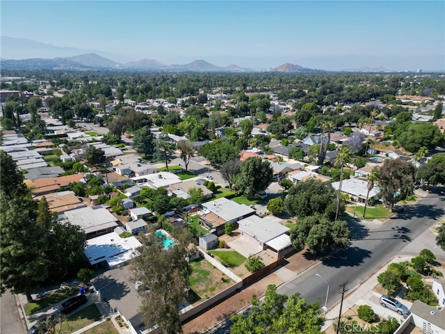 3604 Cortez St, Riverside, CA 92504 - aerial view of property and surrounding area featuring nearby suburban area