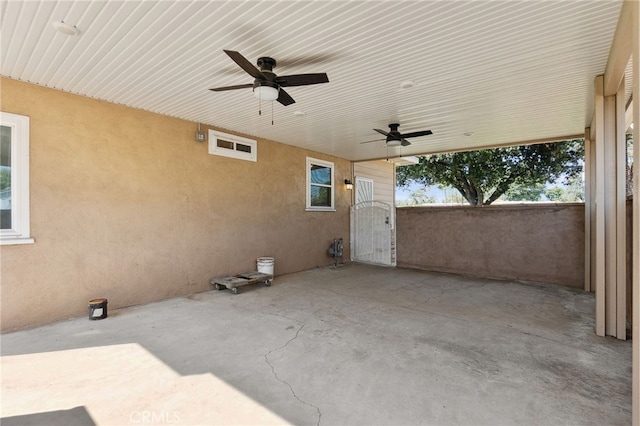 3604 Cortez St, Riverside, CA 92504 - view of patio / terrace with a ceiling fan