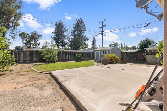 3604 Cortez St, Riverside, CA 92504 - fenced backyard with a patio area and a shed