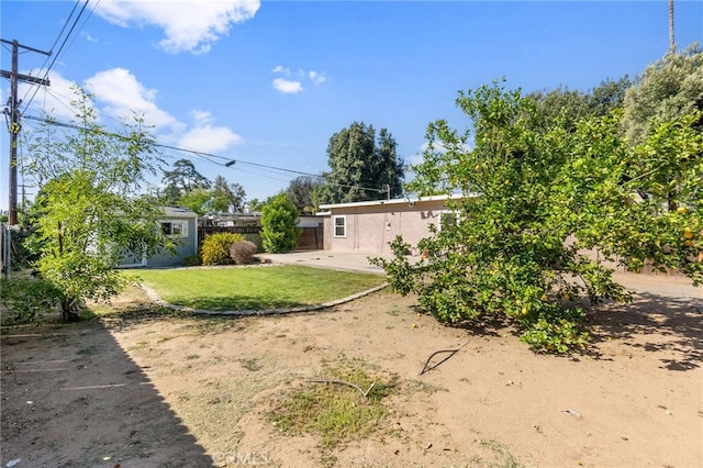 3604 Cortez St, Riverside, CA 92504 - view of yard featuring an outbuilding and a patio