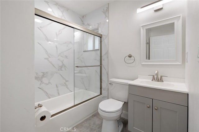 11440 Gothic Ave, Granada Hills, CA 91344 - bathroom featuring vanity and combined bath / shower with glass door