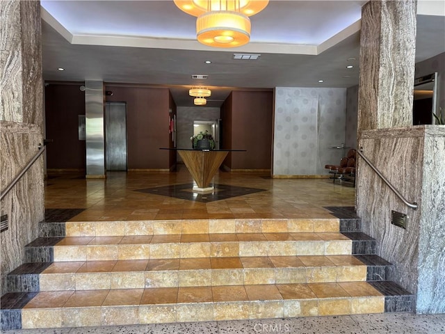 531 N Rossmore Ave Unit 202, Los Angeles, CA 90004 - stairs featuring baseboards
