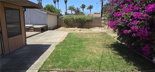 509 N 3rd St, Lompoc, CA 93436 - fenced backyard featuring a patio area