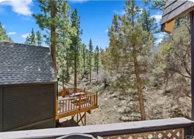 605 Kean Way, Big Bear City, CA 92314 - view of deck