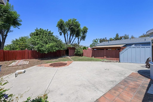 8802 Tyler St, Spring Valley, CA 91977 - fenced backyard featuring a patio