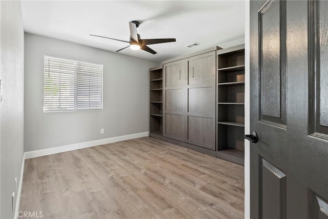 662 January St, Nipomo, CA 93444 - unfurnished bedroom featuring light wood-style floors and ceiling fan