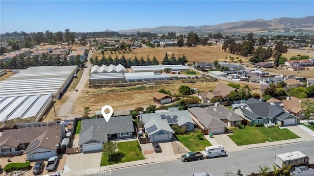 662 January St, Nipomo, CA 93444 - aerial view of residential area with a mountainous background