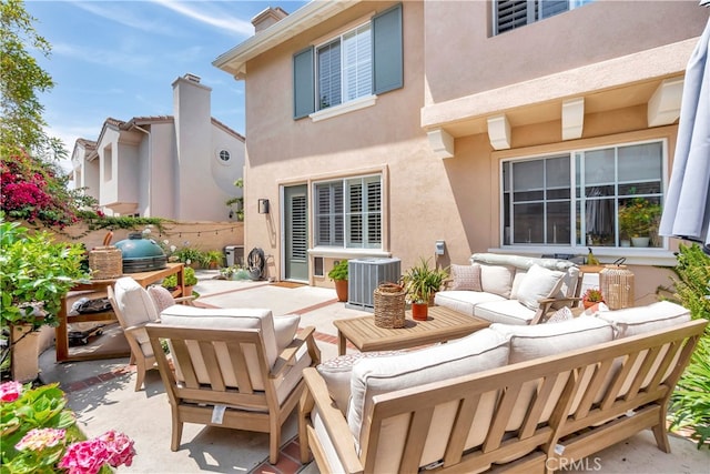 6 Camino Celeste, San Clemente, CA 92673 - view of patio featuring an outdoor living space