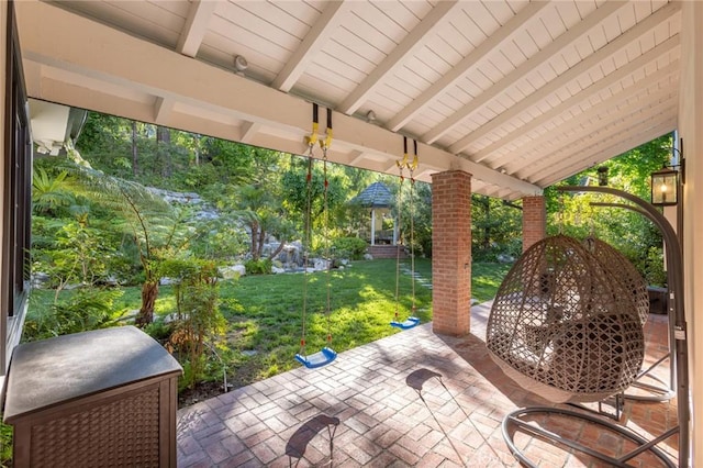 4637 Westchester Dr, Woodland Hills, CA 91364 - view of patio / terrace