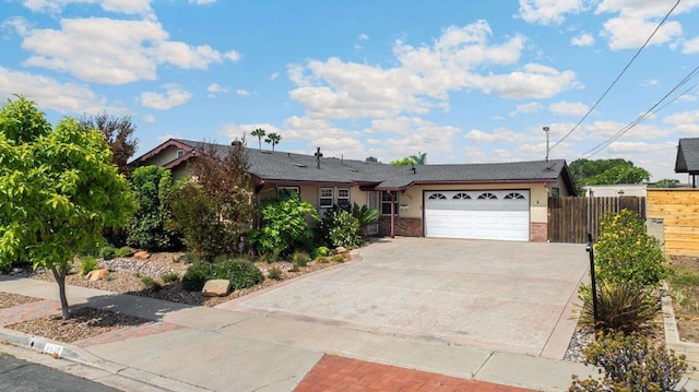 5530 Heidi St, La Mesa, CA 91942 - single story home featuring driveway, a garage, stucco siding, and brick siding