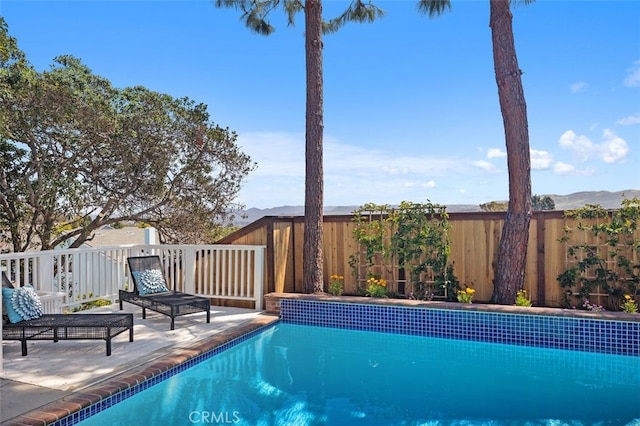 32862 Bluffside Dr, Dana Point, CA 92629 - view of pool featuring a mountain view