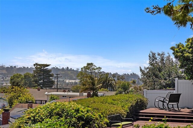 32862 Bluffside Dr, Dana Point, CA 92629 - view of yard with a wooden deck