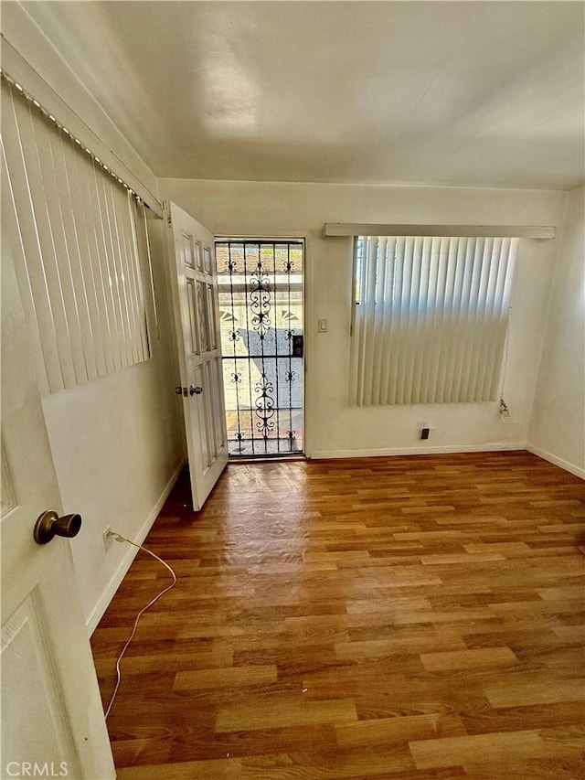 1526 Lakme Ave, Wilmington, CA 90744 - unfurnished room featuring wood finished floors and baseboards